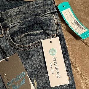 Cropped jeans